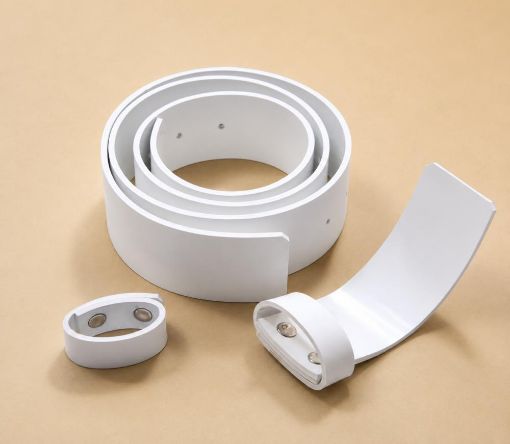 Picture of White Gloss Parade Belt