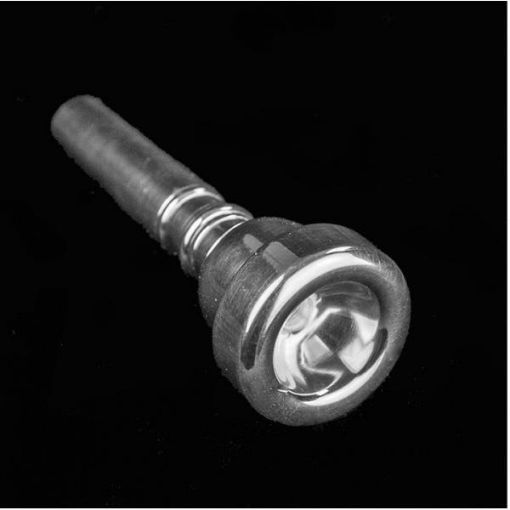 Picture of Bugle Mouthpiece 5C (Medium Depth) - Silver Plate