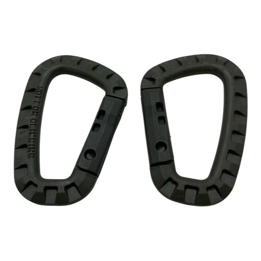 Picture of 1850 - Carabiner - Olive -  Pair