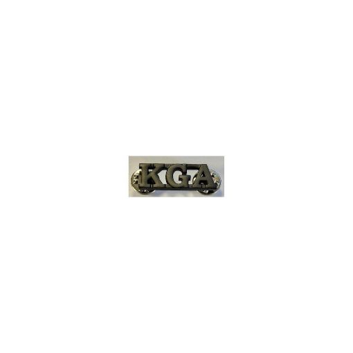 Picture of KGA - Shoulder Titles - Black - Spike & Clutch - Pair