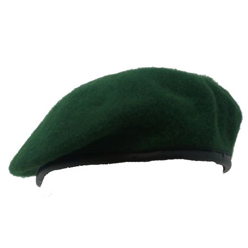 Picture of Beret Intelligence. Corps, Green - Blue Silk Lined - Size 53
